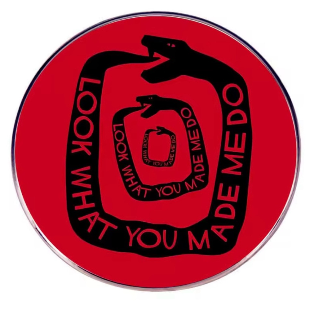 Taylor Swift Themed Look What You Made Me Do Lyrics Reputation Enamel Pin New